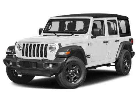 White 2025 Jeep Wrangler 4-Door Rubicon 4x4 for sale in Columbia, IL