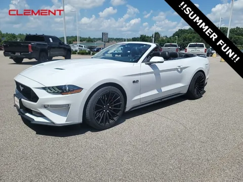 White 2019 Ford Mustang GT Premium for sale in Columbia, IL