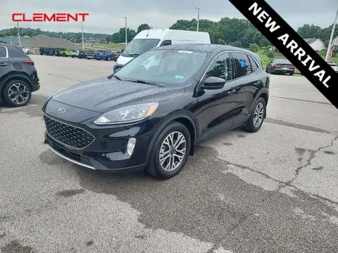 Black 2022 Ford Escape Hybrid SEL for sale in Columbia, IL