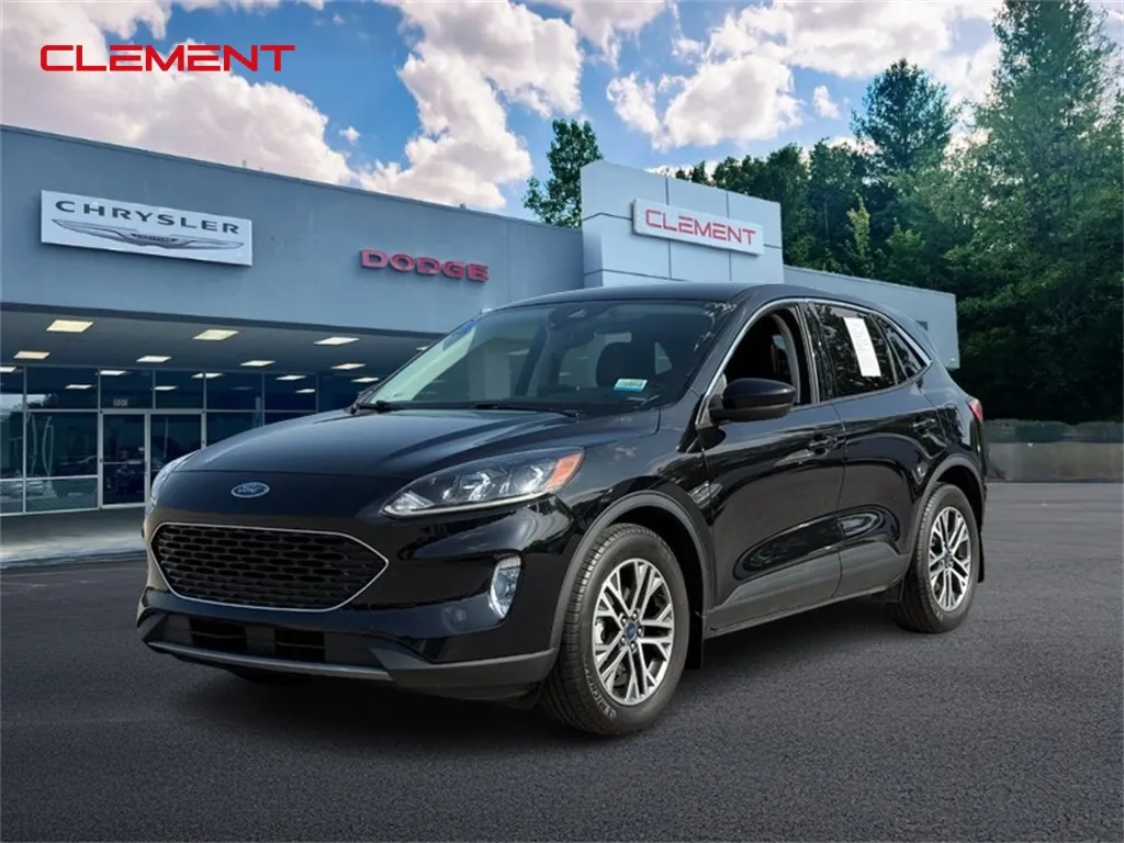Black 2022 Ford Escape Hybrid SEL for sale in Columbia, IL