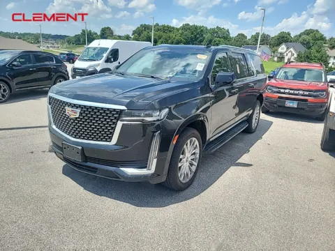 Black 2022 Cadillac Escalade ESV Premium for sale in Columbia, IL