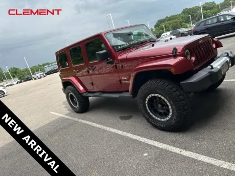 Red 2012 Jeep Wrangler Unlimited Sahara for sale in Columbia, IL