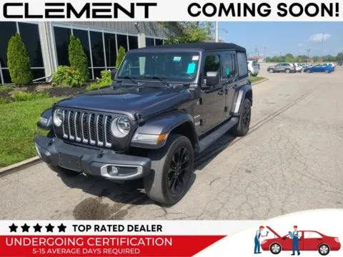Gray 2021 Jeep Wrangler Unlimited Sahara 4xe for sale in Columbia, IL