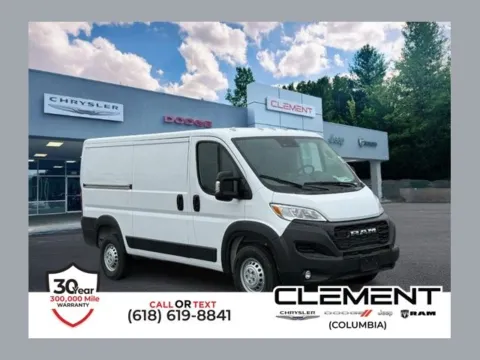 White 2026 Ram ProMaster 1500 Low Roof for sale in Columbia, IL