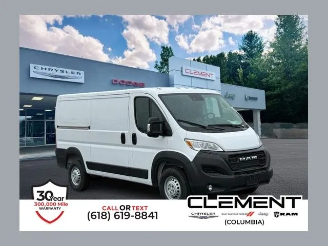 White 2026 Ram ProMaster 1500 Low Roof for sale in Columbia, IL