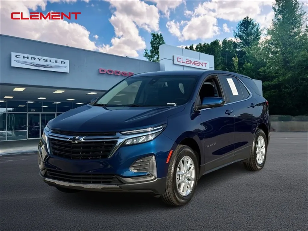 Blue 2022 Chevrolet Equinox LT for sale in Columbia, IL