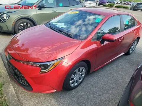 Red 2021 Toyota Corolla LE for sale in Columbia, IL