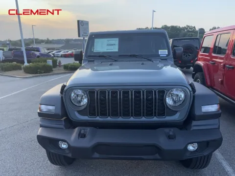 Gray 2025 Jeep Wrangler Sport S for sale in Columbia, IL
