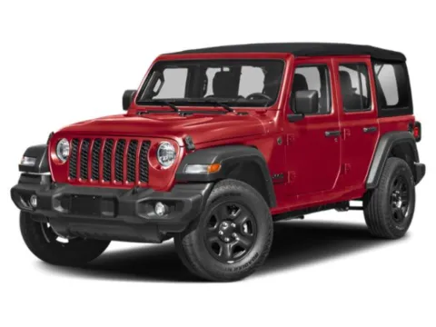 Red 2025 Jeep Wrangler 4-Door Rubicon 4x4 for sale in Columbia, IL