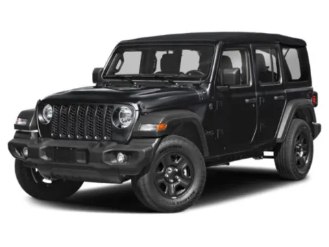 White 2025 Jeep Wrangler 4-Door Sahara 4x4 for sale in Columbia, IL