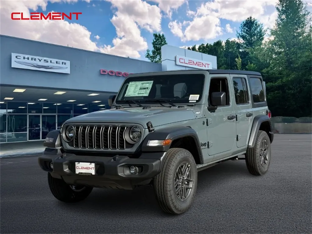 Gray 2025 Jeep Wrangler Sport S for sale in Columbia, IL