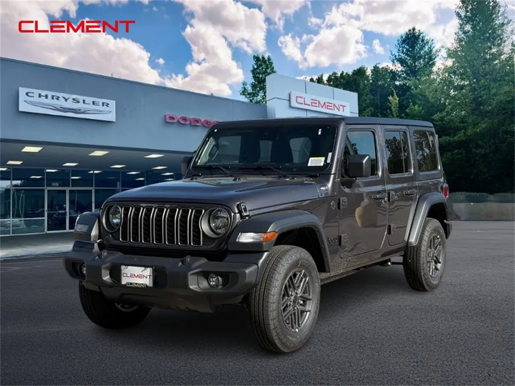 Gray 2025 Jeep Wrangler Sport S for sale in Columbia, IL