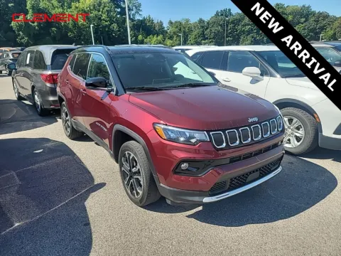 Red 2022 Jeep Compass Limited for sale in Columbia, IL
