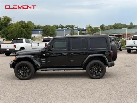 Photos of 2021 Jeep Wrangler Unlimited Sahara 4xe for sale in Columbia, IL at Clement Chrysler Dodge Jeep Ram Columbia