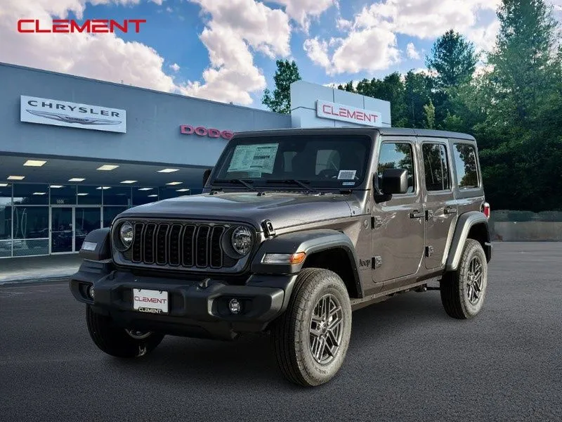 Gray 2025 Jeep Wrangler Sport S for sale in Columbia, IL