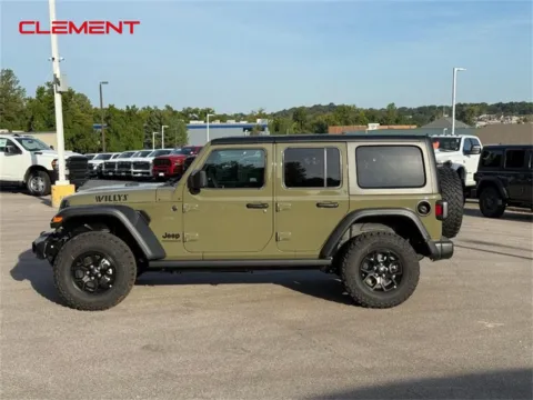 Photos of 2025 Jeep Wrangler Willys for sale in Columbia, IL at Clement Chrysler Dodge Jeep Ram Columbia