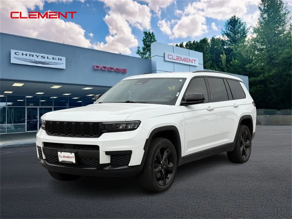 White 2021 Jeep Grand Cherokee L Altitude for sale in Columbia, IL