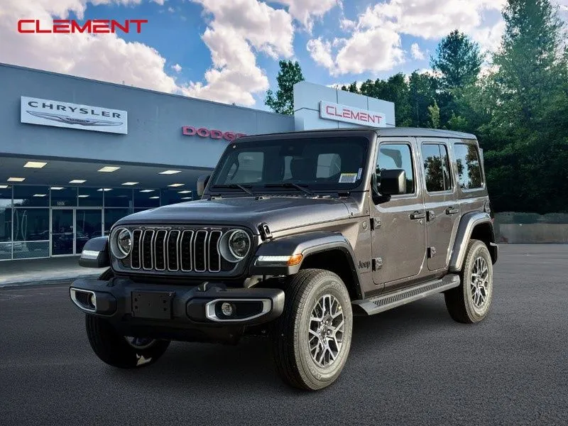 Gray 2025 Jeep Wrangler Sahara for sale in Columbia, IL