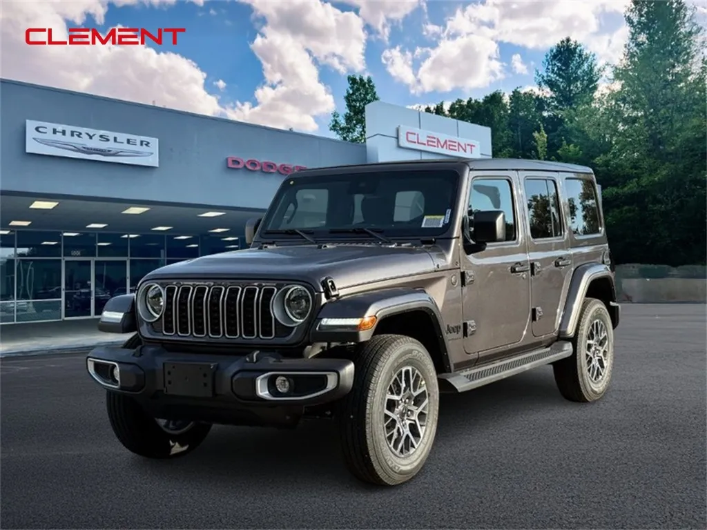 Gray 2025 Jeep Wrangler Sahara for sale in Columbia, IL