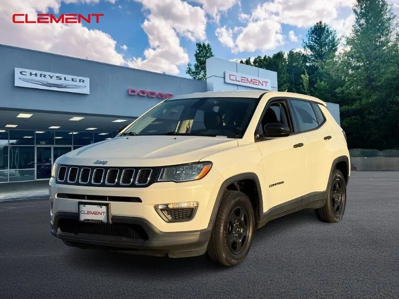 White 2019 Jeep Compass Sport for sale in Columbia, IL