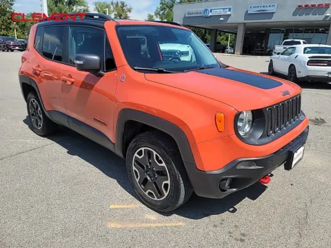 Orange 2016 Jeep Renegade Trailhawk for sale in Columbia, IL