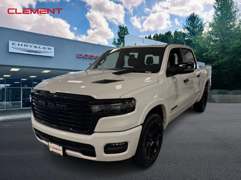 White 2026 Ram 1500 Laramie for sale in Columbia, IL