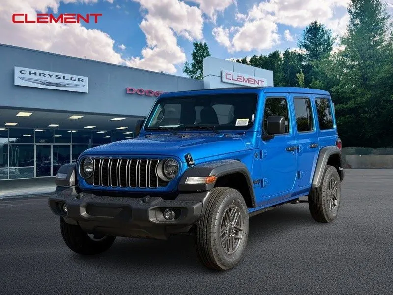 Blue 2025 Jeep Wrangler Sport S for sale in Columbia, IL