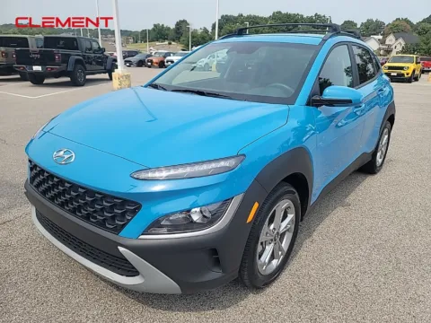 Blue 2023 Hyundai Kona SEL for sale in Columbia, IL