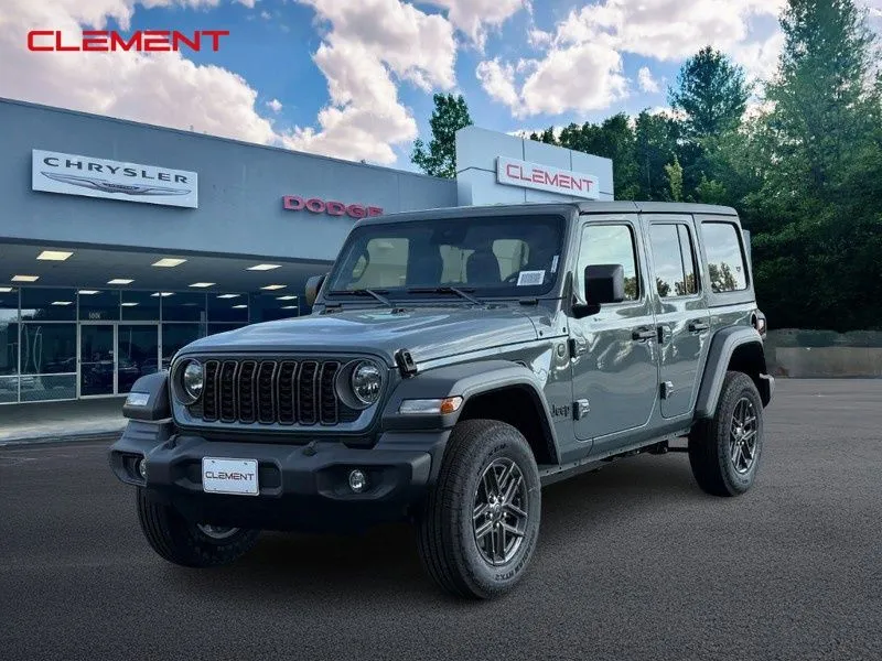 Gray 2025 Jeep Wrangler Sport S for sale in Columbia, IL