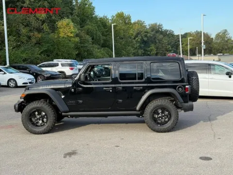 Photos of 2025 Jeep Wrangler Willys for sale in Columbia, IL at Clement Chrysler Dodge Jeep Ram Columbia