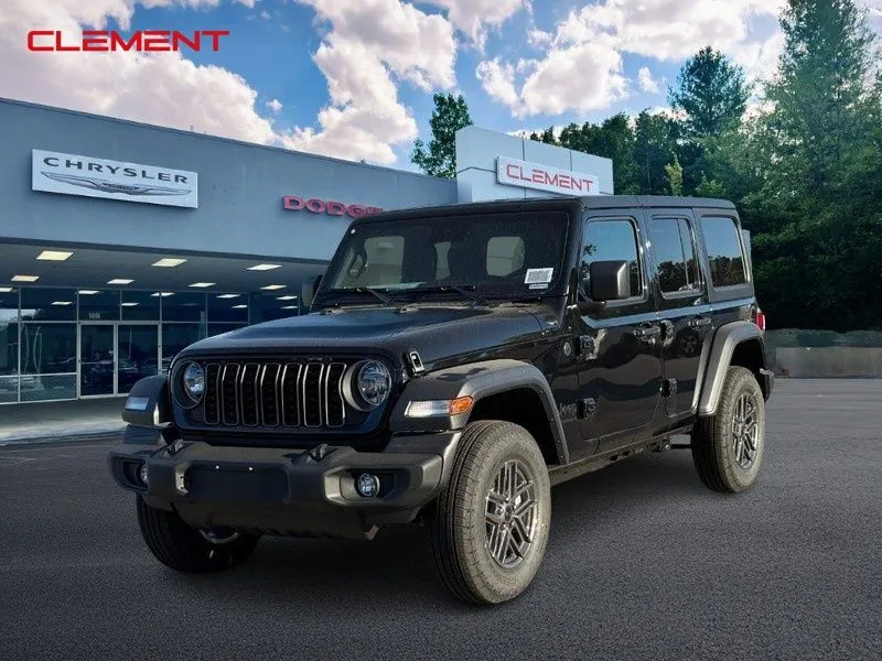 Black 2025 Jeep Wrangler Sport S for sale in Columbia, IL