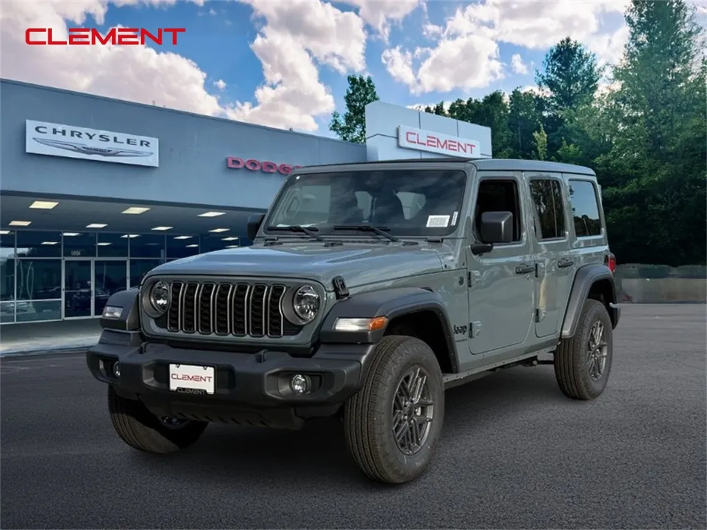 Gray 2025 Jeep Wrangler Sport S for sale in Columbia, IL