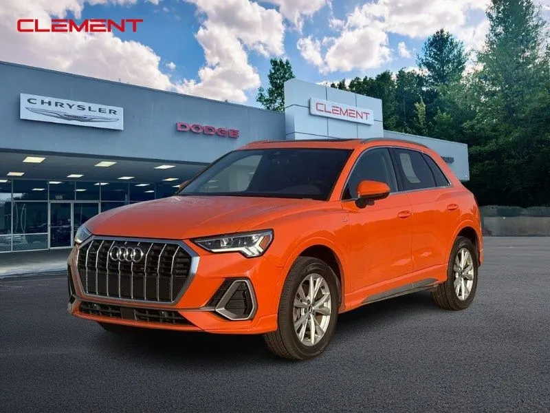 Orange 2021 Audi Q3 Premium Plus for sale in Columbia, IL