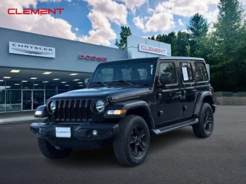 Black 2021 Jeep Wrangler Unlimited Sahara Altitude for sale in Columbia, IL