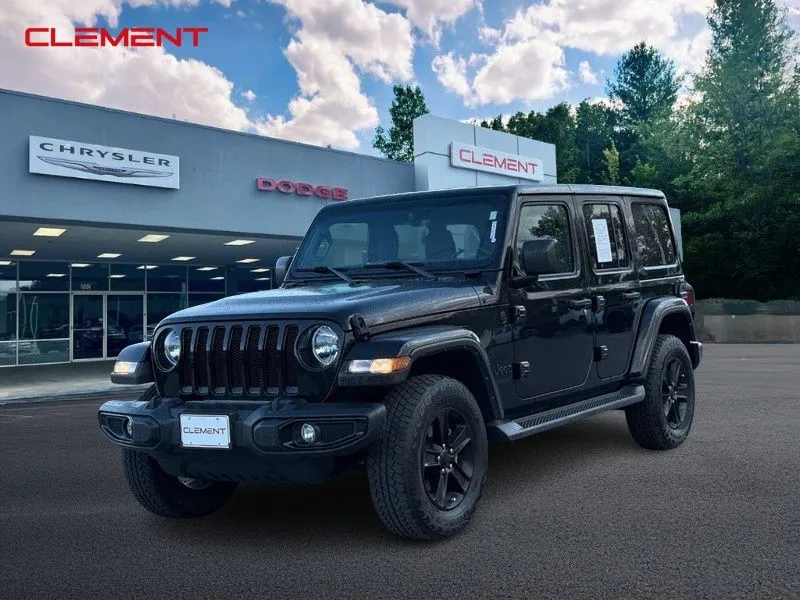 Black 2021 Jeep Wrangler Unlimited Sahara Altitude for sale in Columbia, IL