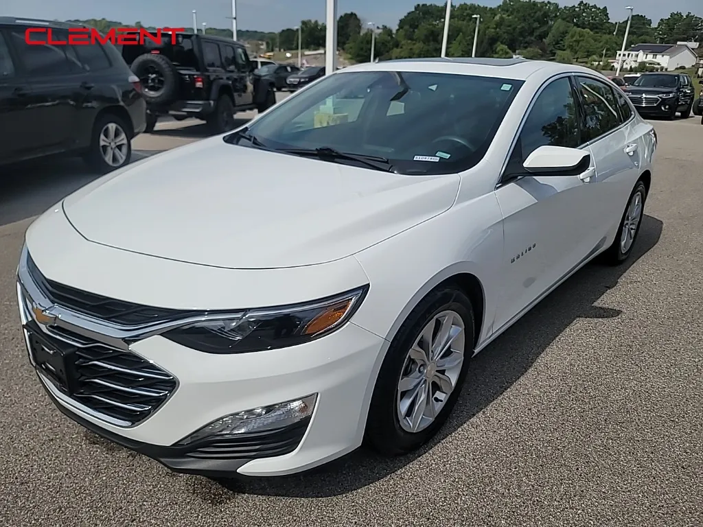White 2024 Chevrolet Malibu LT for sale in Columbia, IL