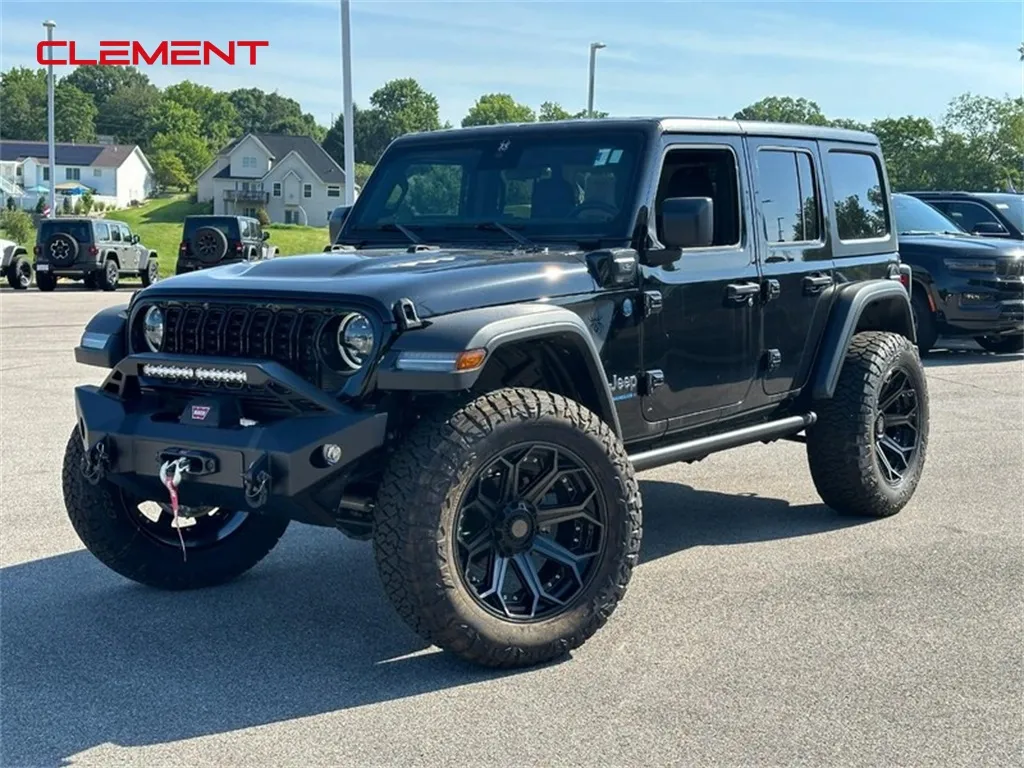 2024 Jeep Wrangler Willys 4xe Black Widow for sale in Columbia, IL at  Clement Auto Group | VIN: 1C4RJXN61RW220445, image size:1024x768