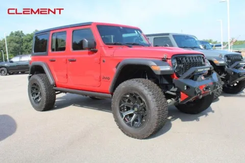 Photos of 2024 Jeep Wrangler Willys Wheeler Rocky Ridge for sale in Columbia, IL at Clement Chrysler Dodge Jeep Ram Columbia