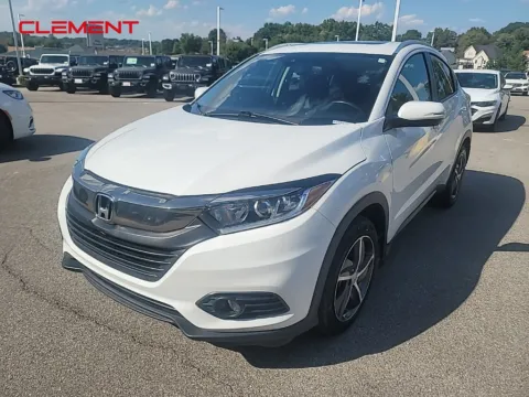 Black 2021 Honda HR-V EX-L for sale in Columbia, IL