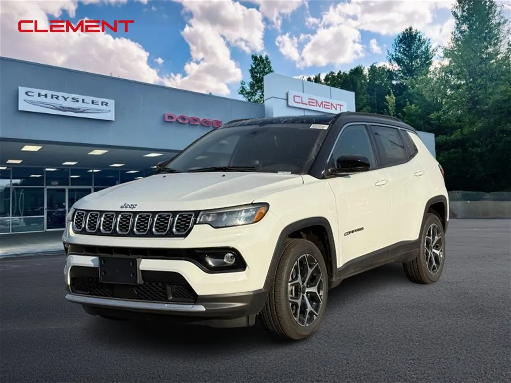 White 2026 Jeep Compass Limited for sale in Columbia, IL