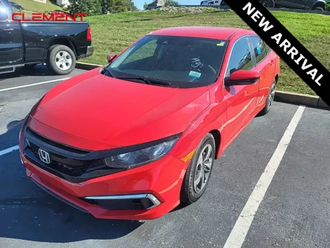 Red 2020 Honda Civic LX for sale in Columbia, IL