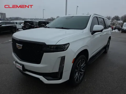 White 2021 Cadillac Escalade ESV Sport for sale in Columbia, IL