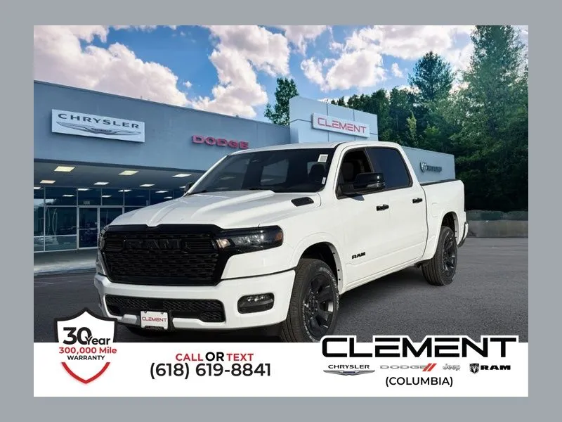 White 2026 Ram 1500 Big Horn/Lone Star for sale in Columbia, IL