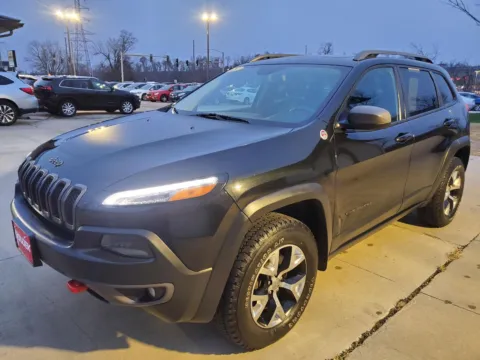 Another view of 2015 Jeep Cherokee Trailhawk for sale in Marion, IA at Houdek Auto Center