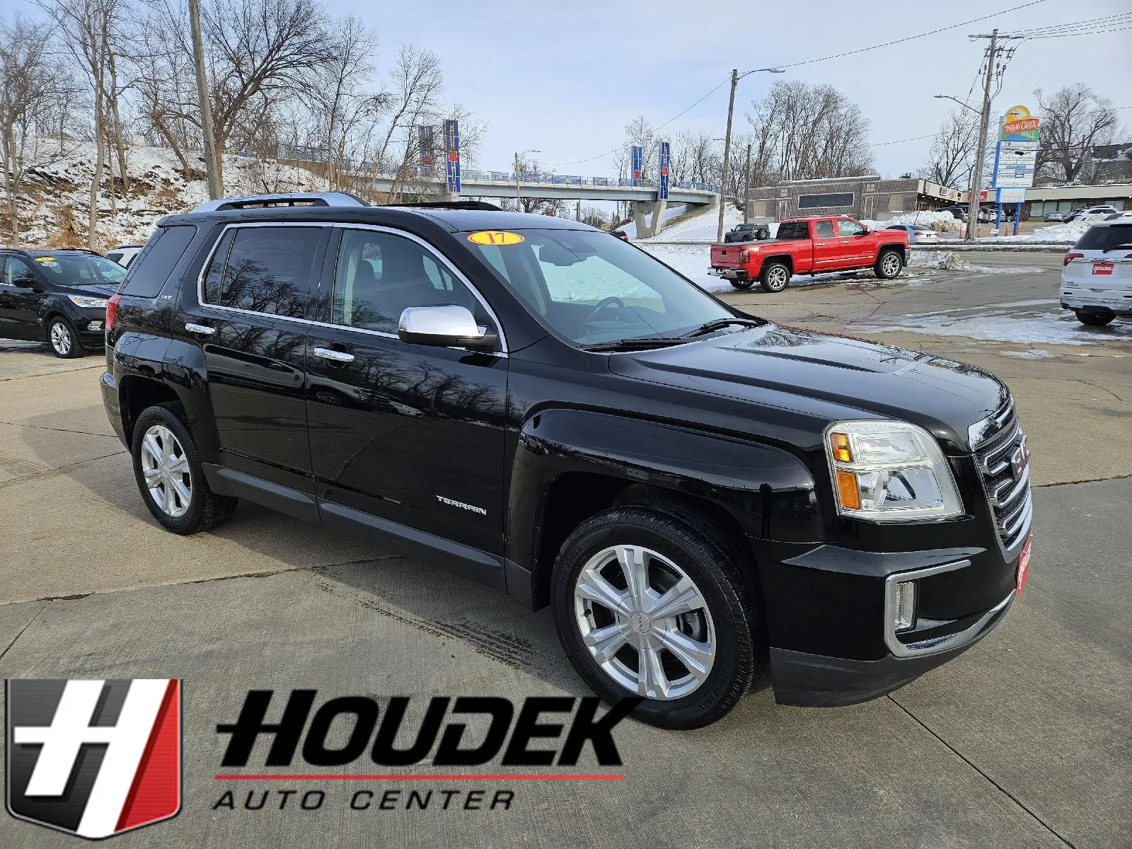 Black 2017 GMC Terrain SLT for sale in Marion, IA
