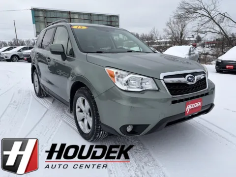 Green 2015 Subaru Forester 2.5i Premium for sale in Marion, IA