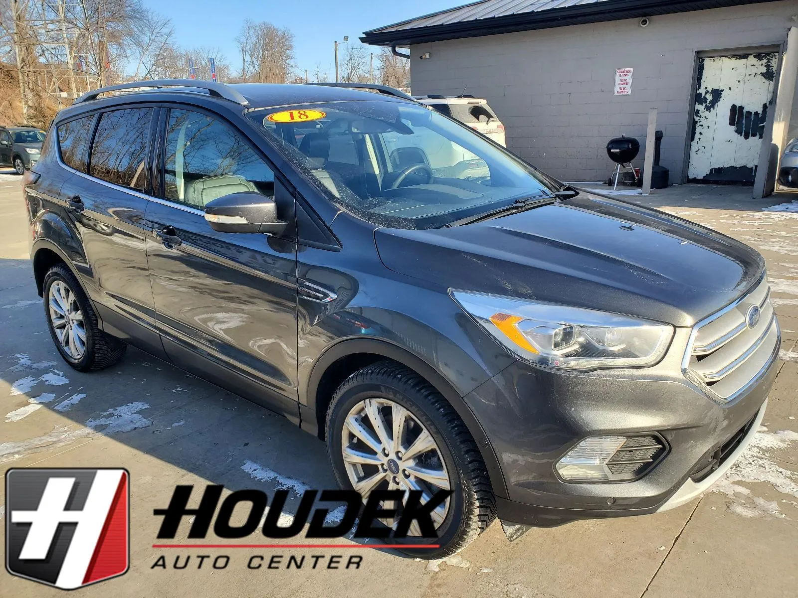 Gray 2018 Ford Escape Titanium for sale in Marion, IA