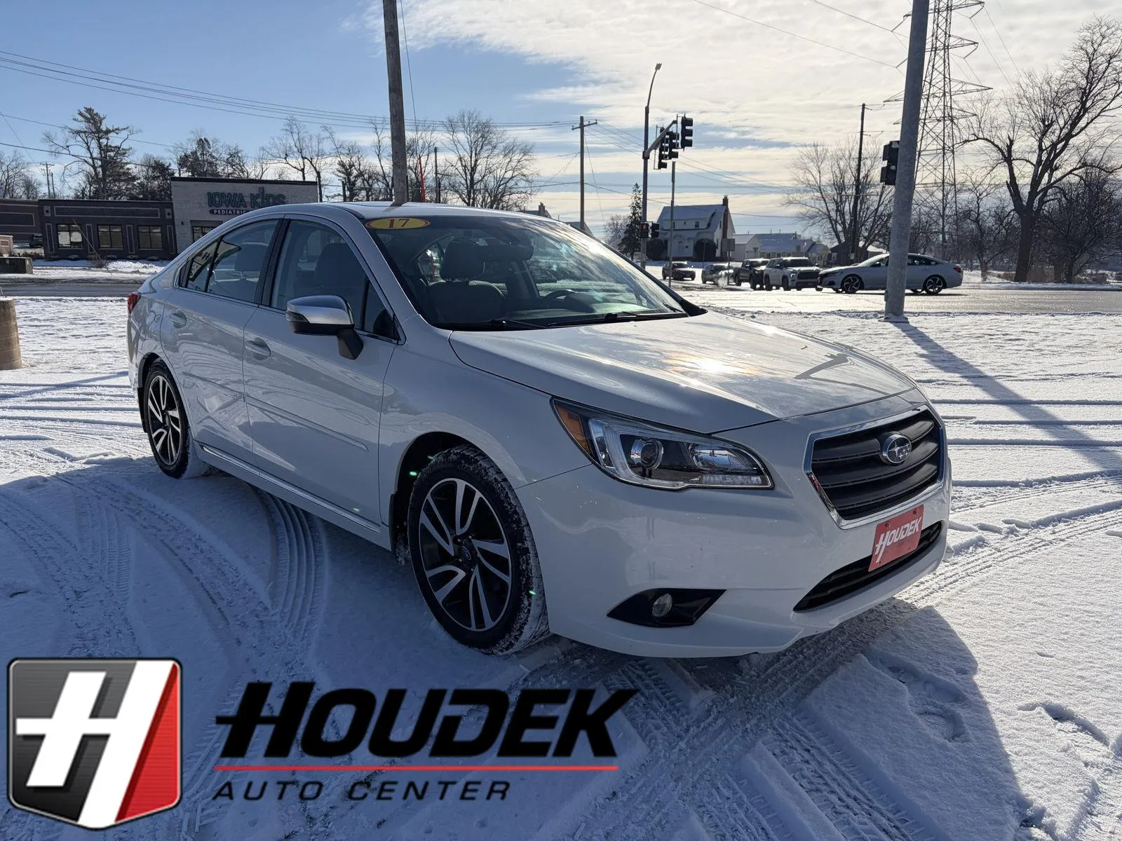 White 2017 Subaru Legacy Sport for sale in Marion, IA