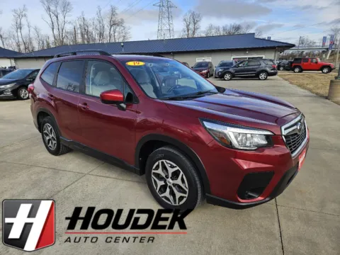 Red 2019 Subaru Forester Premium for sale in Marion, IA