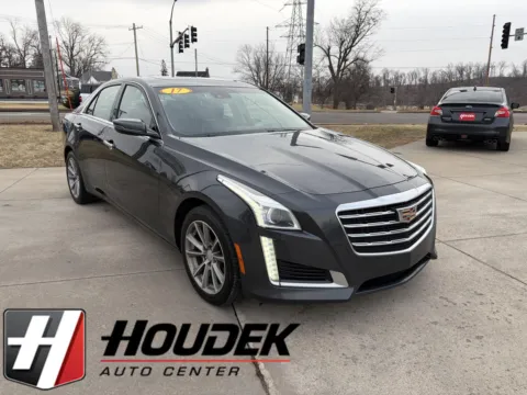 Gray 2017 Cadillac CTS Sedan Luxury AWD for sale in Marion, IA
